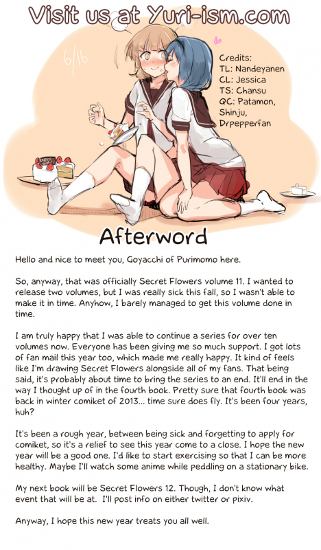 (C91) [Purimomo (Goyac)] Himegoto Flowers 11  Secret Flowers 11 (YuruYuri) [English] [Yuri-ism]_18