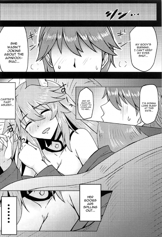 (C91) [SUGAR MAPLE (Yunodon)] Tamamo to Love Love My Room! (FateEXTRA) [English] [constantly]_06