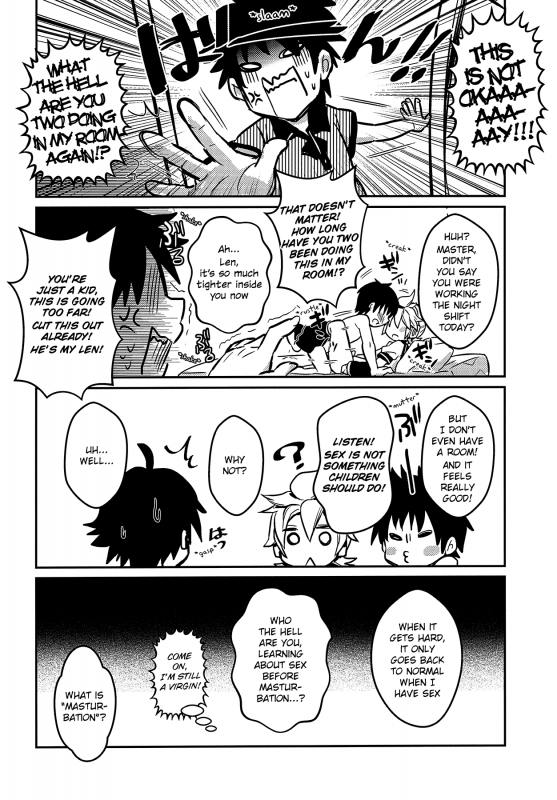 (C91) [Yomosugara (Yomogi Ringo)] Master no Otouto to (VOCALOID) [English] {Shotachan}_07