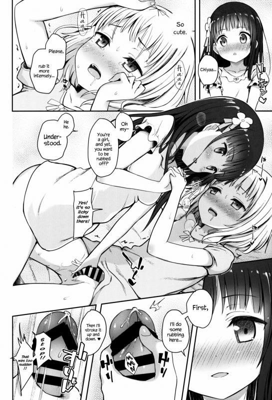 (C92) [14 (Dekochin Hammer)] Best Friend Sex (Gochuumon wa Usagi desu ka) [English] {Hennojin}_08