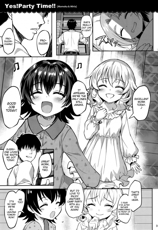 (C92) [Horizontal World (Matanonki)] Momoiro Quartet 3 TRIbut_01