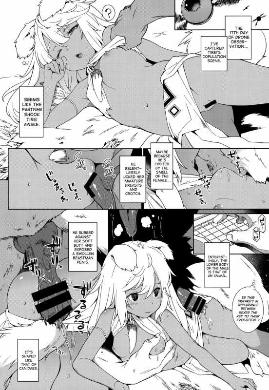 (C92) [IRIOMOTE (Saryuu)] Juujin Seitai Kansatsu Kiroku [English] [biribiri]_10