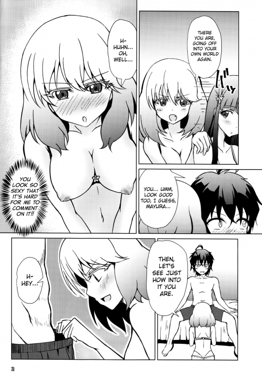 (C92) [Justy. (Justy)] Kinki no Juhou de Harem ni Natta no de Ecchi ni Hagemu _02