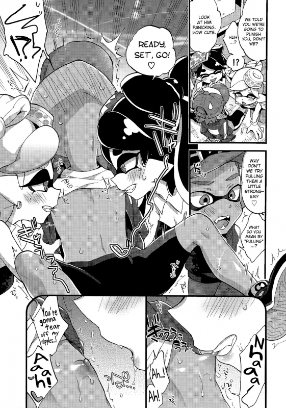 (C92) [Koniro Drops (Morishima Kon)] Rironjou 3-patsu made nara Taeraremasu.  (Splatoon) [English_09