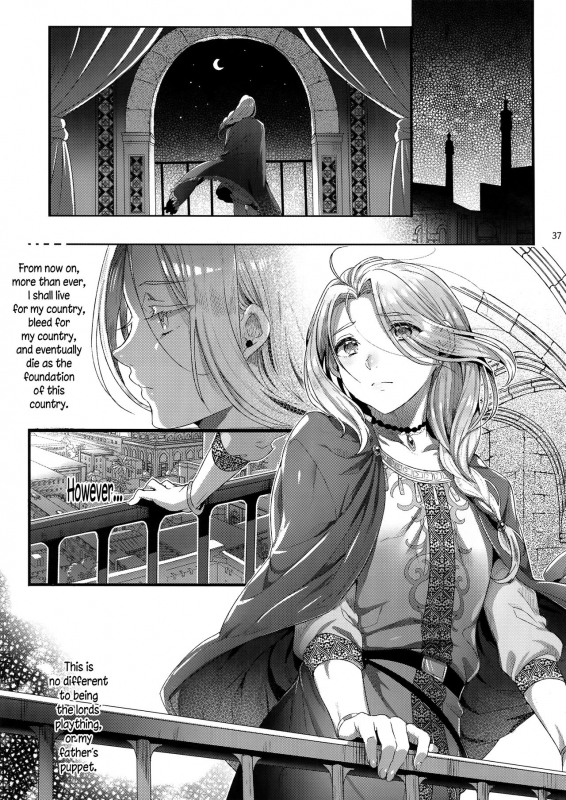 (C92) [Kuromisakaijou (Ikezaki Misa)] Niedenka After - Sacrifice Prince After (Arslan Senki) [Eng_35