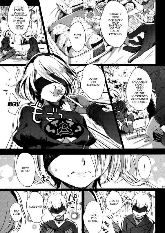 (C92) [Kuromisakaijou (Ikezaki Misa)] Ningyou Yuugi (NieR_Automata) [English] {doujins.com}_05