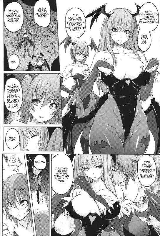 (C92) [Nyanko Batake (Murasaki Nyaa)] Morri-Con (Darkstalkers) [English]_04