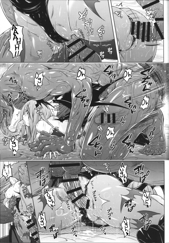 (C92) [Nyanko Batake (Murasaki Nyaa)] Morri-Con (Darkstalkers) [English]_17