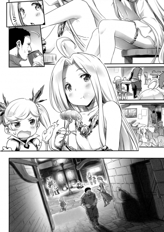 (C93) [ASGO (Zanzi)] Karada o ULyria  Lyria's Prostitution (Granblue Fantasy) [English] {Manon_02