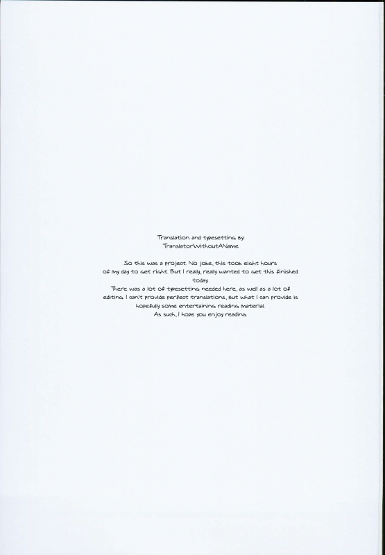 (C93) [Armament Calcium (Take Calcium)] Majo Kyousei Chijo (Touhou Project) [English] [Translato_30