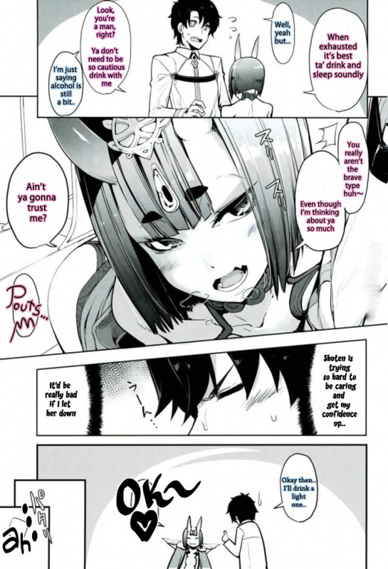 (C93) [IRON GRIMOIRE (SAKULA)] Sake ni Nagasare Oni ni Oboree (FateGrand Order) [English] [フロギィTL]_03