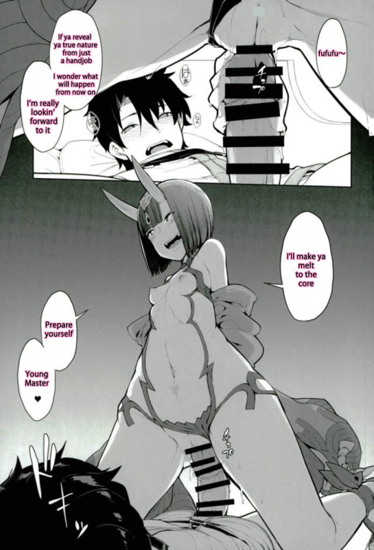 (C93) [IRON GRIMOIRE (SAKULA)] Sake ni Nagasare Oni ni Oboree (FateGrand Order) [English] [フロギィTL]_09