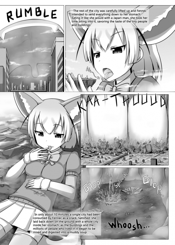 (C93) [Ochikonium (Terada Ochiko)] Kyodai Friends - Gigantic Friends (Kemono Friends) [English]_8