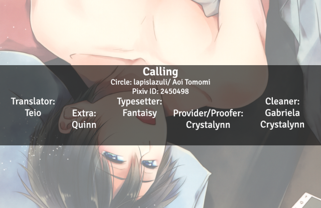 (CCOsaka100) [LAPISLAZULI (Aoi Tomomi)] Calling (Free!) [English] [Sakura Pool Scans]_18