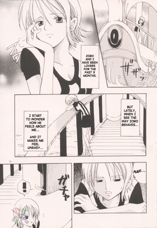 (CCOsaka37) [Kurione-sha (YU-RI)] Renai Triangle  Love Triangle (One Piece) [English] [SaHa]_07