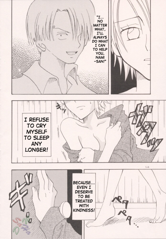 (CCOsaka37) [Kurione-sha (YU-RI)] Renai Triangle  Love Triangle (One Piece) [English] [SaHa]_12