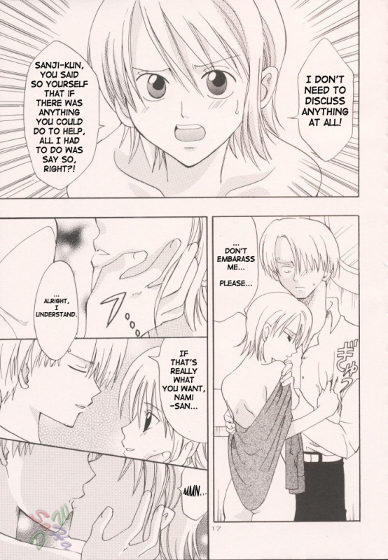 (CCOsaka37) [Kurione-sha (YU-RI)] Renai Triangle  Love Triangle (One Piece) [English] [SaHa]_15