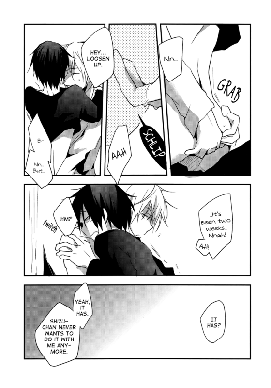 (CCOsaka83) [Yinghua (sinba)] Kimi to Futari de  Together With You (Durarara!!) [English] [Lady Ph_05