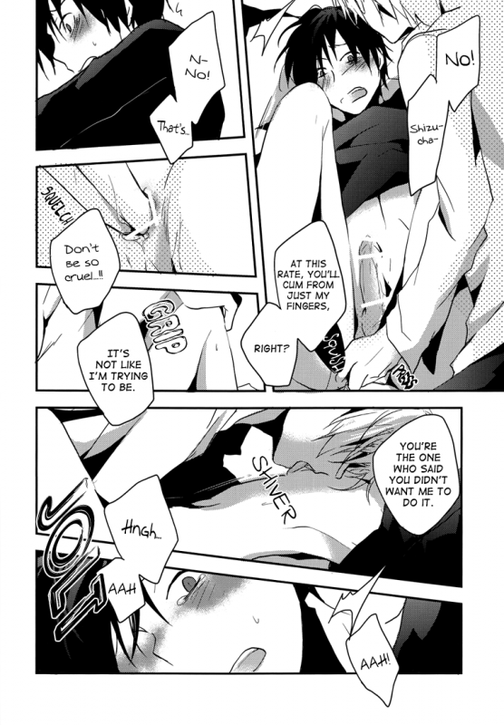 (CCOsaka83) [Yinghua (sinba)] Kimi to Futari de  Together With You (Durarara!!) [English] [Lady Ph_08
