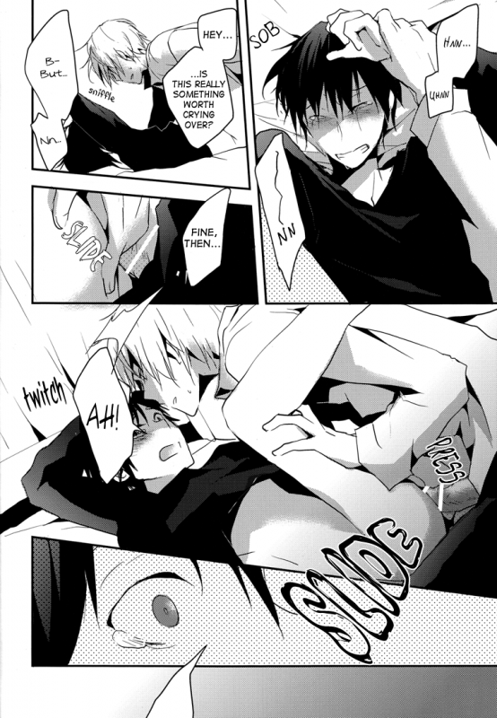 (CCOsaka83) [Yinghua (sinba)] Kimi to Futari de  Together With You (Durarara!!) [English] [Lady Ph_10