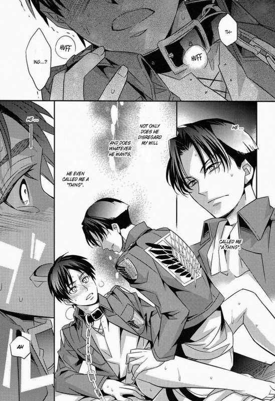 (CCOsaka94) [Crazy9 (Ichitaka)] Inu no Yorokobi (Shingeki no kyojin) [English] [Lupo Fantasma Scanla_12