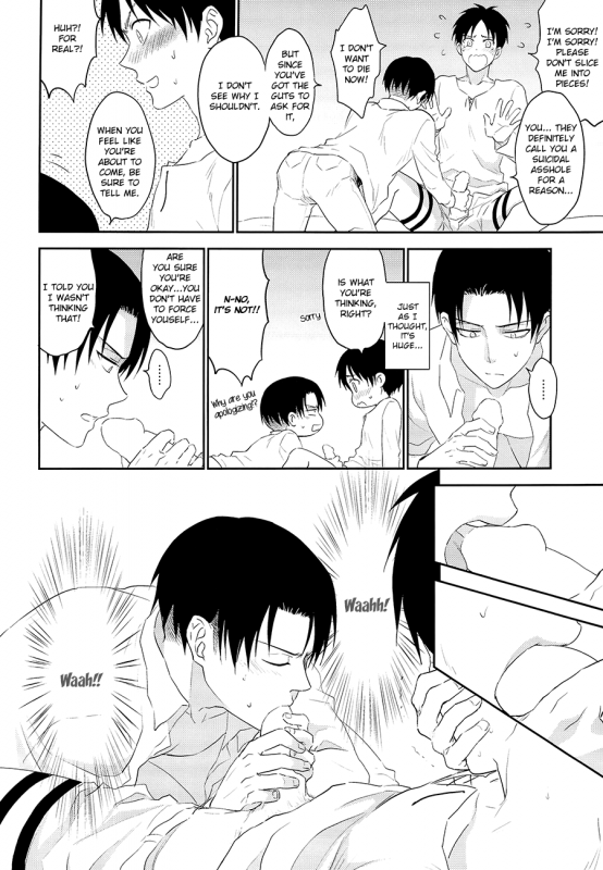 (CCOsaka97) [A.M.Sweet (Hinako)] Levi Heichou, Ohayou Gozaimasu!! (Shingeki no Kyojin) [_25