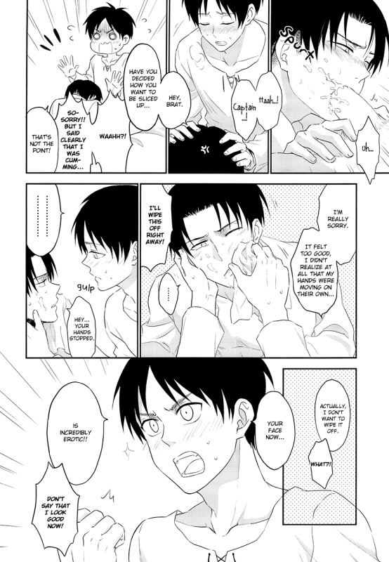 (CCOsaka97) [A.M.Sweet (Hinako)] Levi Heichou, Ohayou Gozaimasu!! (Shingeki no Kyojin) [_27