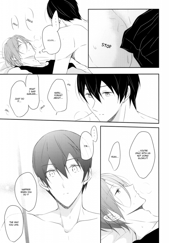 (CCOsaka97) [Gummy! (Iincho)] Ichibyou Demo Nagaku (Free!) [English] [Baka Dumb Aho Scans]_18