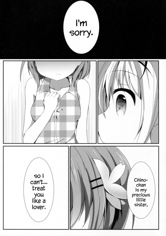 (COMIC1☆10) [Atelier Hinata (Hinata Yuu)] Sister or Not Sister (Gochuumon wa Usagi desu ka) [E_06
