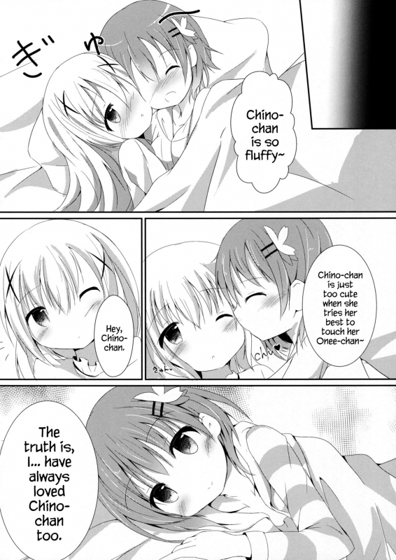 (COMIC1☆10) [Atelier Hinata (Hinata Yuu)] Sister or Not Sister (Gochuumon wa Usagi desu ka) [E_20