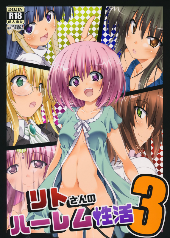 (COMIC1☆10) [BBG (Aoi Mikan)] Rito-san no Harem Seikatsu 3 (To LOVE-Ru Darkness) [English] {doujins.co_00