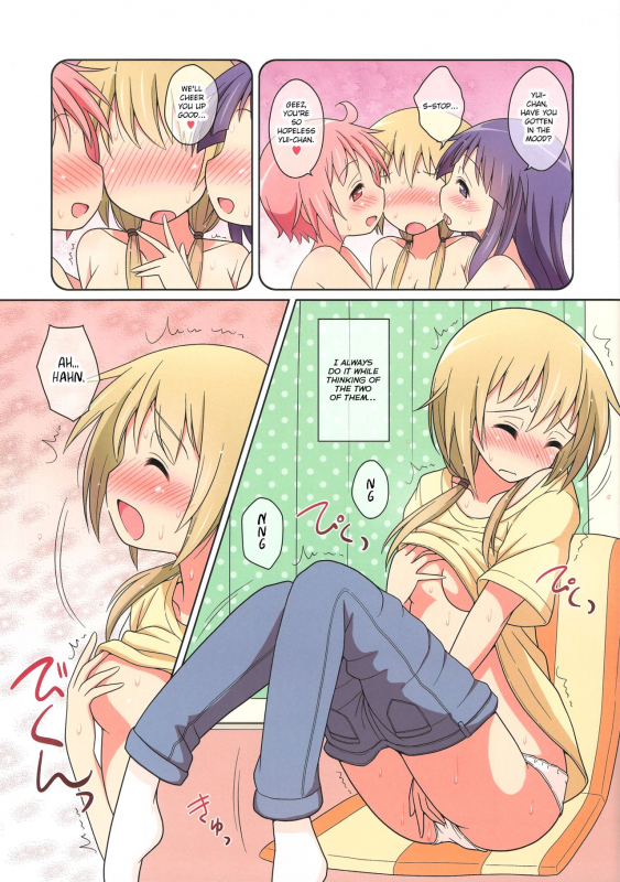 (COMIC1☆10) [Melty Pot (Mel)] Happy Style! 4 (Yuyushiki) [English]_02