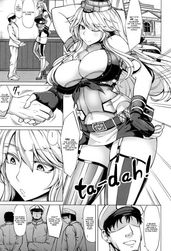 (COMIC1☆10) [Nanakorobi Yaoki (kinntarou)] Tobikkiri no Senkan VS Senkan (Kantai C_01