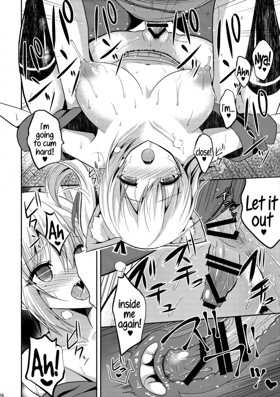 (COMIC1☆10) [Nekonokone (Takeyuu)] Nekomimi Mai Senpai (Musaigen no Phantom World) [English] {douj_14