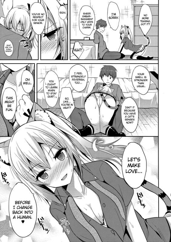 (COMIC1☆10) [Nekonokone (Takeyuu)] Nekomimi Mai Senpai (Musaigen no Phantom World) [English] {doujin_05