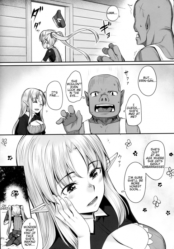(COMIC1☆11) [Area14 (Kasei)] Elf Shimai to Orc-san  Elf Sisters And The Orc [English] [Tremalkinger]_24