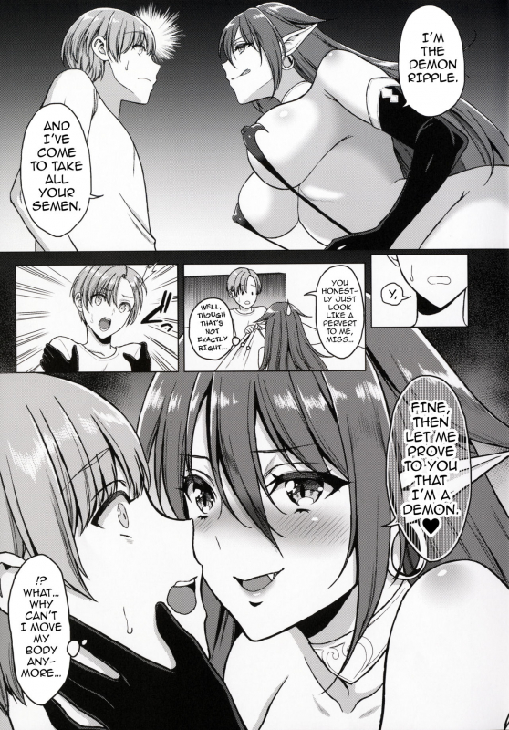 (COMIC1☆11) [H.B.A (Usagi Nagomu)] Koisuru Akuma  Demon in Love  [English] {darknight}_05