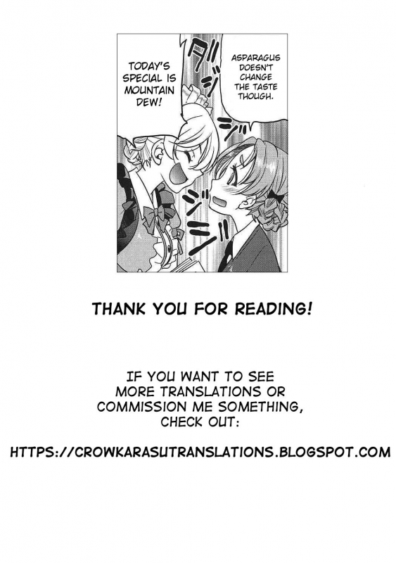 (COMIC1☆11) [Ponyfarm (Inoue Yoshihisa)] Darjeeling-sama no Drink _22