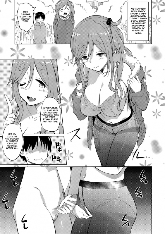 (COMIC1☆13) [AERODOG (inu)] Ecchi na Inuyama Senpai  Naughty Inuyama Senpai (Yuru Camp) [English_17