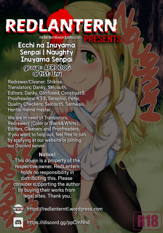 (COMIC1☆13) [AERODOG (inu)] Ecchi na Inuyama Senpai  Naughty Inuyama Senpai (Yuru Camp) [English_26