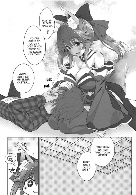 (COMIC1☆13) [Dragon Kitchen (Sasorigatame)] Ore to Tamamo to Bathroom (FateExtra) [English] [desudesu]_03