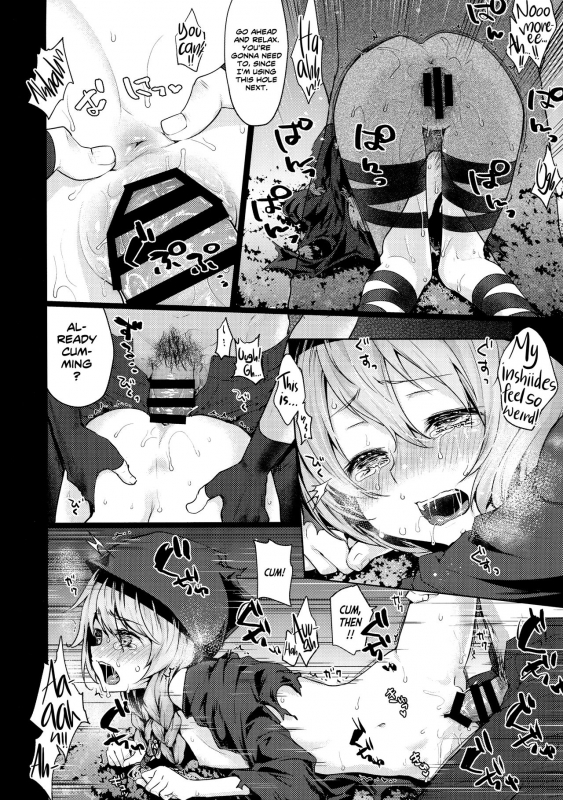 (COMIC1☆13) [Kaze no Gotoku! (Kazabuki Poni)] Kowai Kurai ni Kimochi Ii (Sekaiju no Mei_10