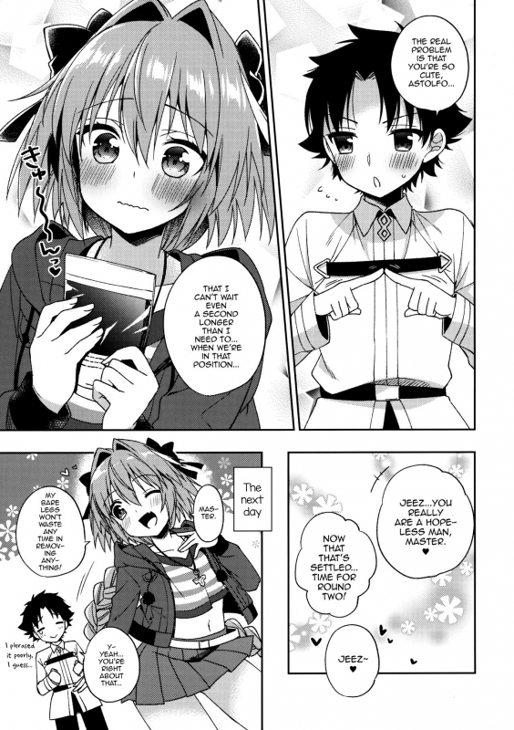 (COMIC1☆13) [R kaffy (Aichi Shiho)] Master! Boku no Tights o Yabukanaide!! (Fate Grand O_15