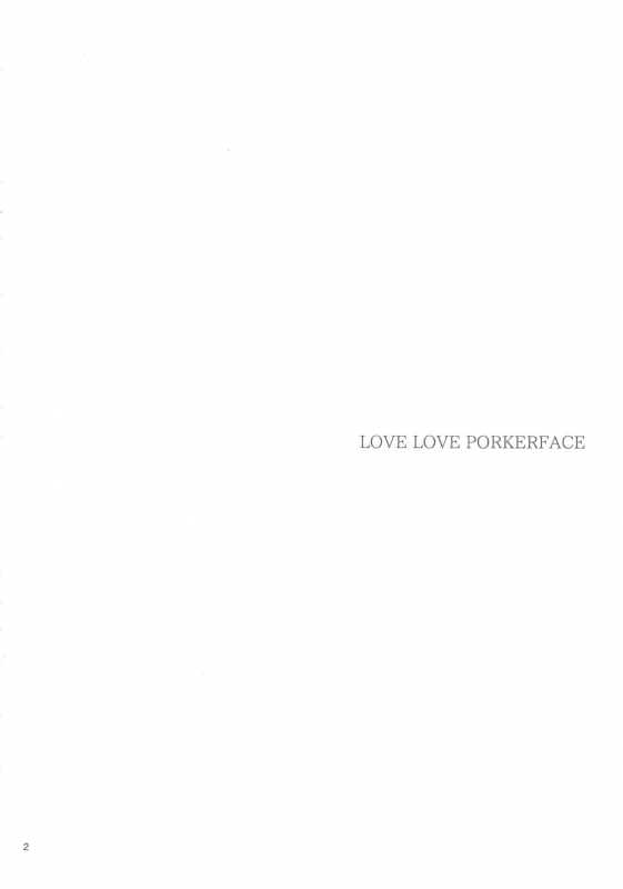 (COMIC1☆13) [furuike (Sumiya)] LOVE LOVE PORKERFACE (THE IDOLM@STER MILLION LIVE!) [Engli_02