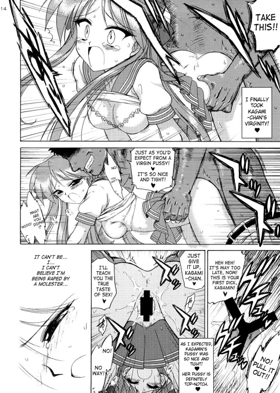 (COMIC1☆2) [BLACK DOG (Kuroinu Juu)] Man in the Mirror (Lucky Star) [English] [SaHa]_12