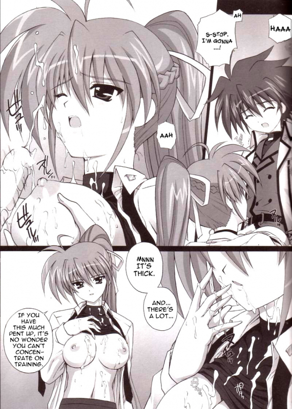 (COMIC1☆2) [Kamogawaya (Kamogawa Tanuki)] NINETEENS CLOCK UP! (Mahou Shoujo Lyrical Nanoha)[ENG]_07