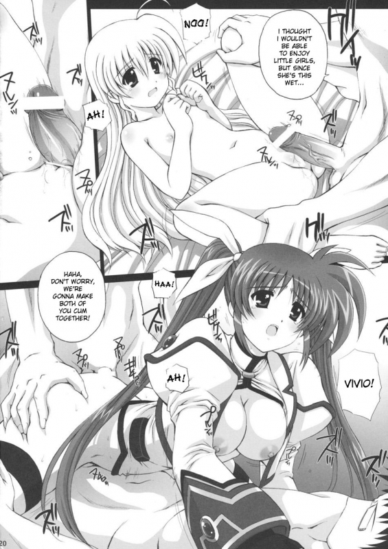 (COMIC1☆3) [Kamogawaya (Kamogawa Tanuki)] Nineteens N (Mahou Shoujo Lyrical Nanoha) [English] [desudes_18