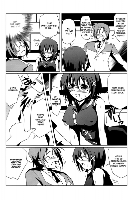 (COMIC1☆3) [Oremuha X (Kikuchi Tsutomu)] Super Hayate Beam (Mahou Shoujo Lyrical Nanoh_12