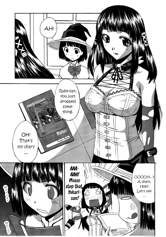 (COMIC1☆3) [Shain No Shoujo (Sakurai Ayu, Hiro)] Mahou Ruby  Ruby the Witch (Rosario + Vampi_03