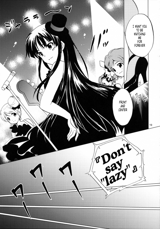 (COMIC1☆3) [Sukapon-dou (Kagawa Tomonobu, Yano Takumi)] Lazy Lazy (K-ON!) [English] [Tonigobe]_17